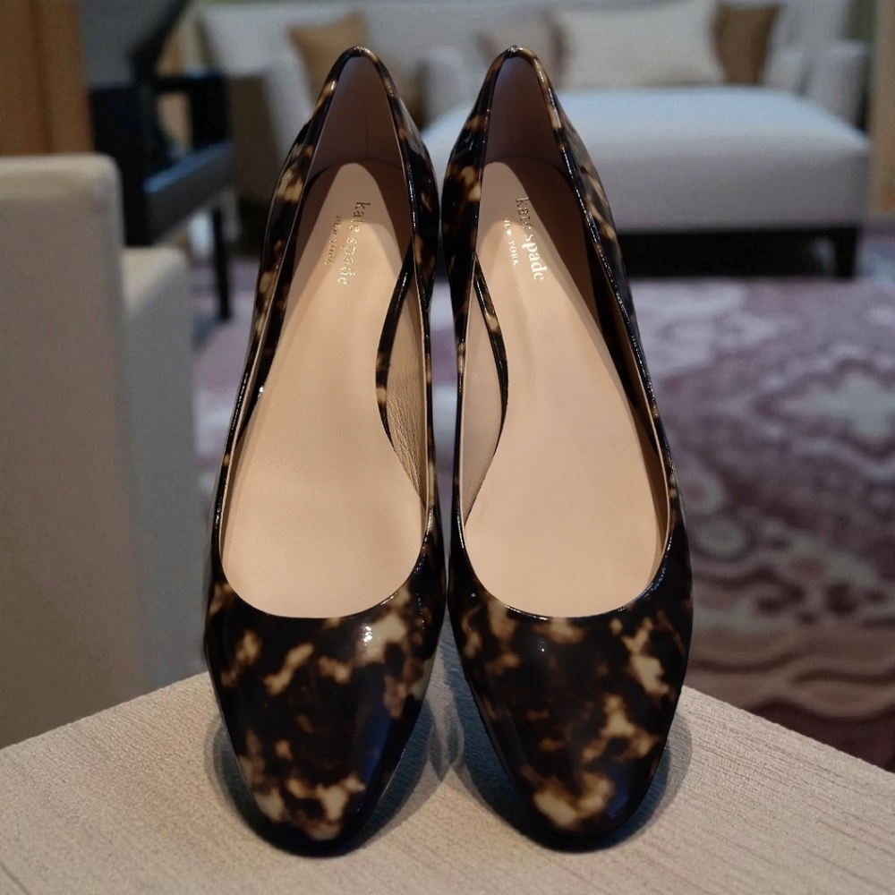 Kate Spade Tortoiseshell Flats Brand New Never Worn